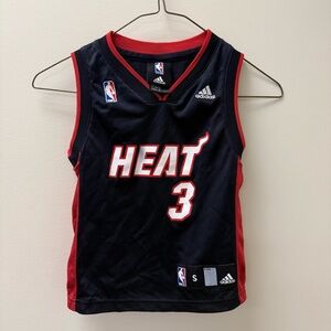 Miami Heat #3 Dwyane Wade Youth Jersey – Adidas Size 4 (Small)
